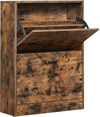 Meuble à Chaussures 2 Portes Rustique - Image 1