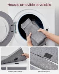 Meuble à Chaussures 9 Compartiments Blanc - Image 8