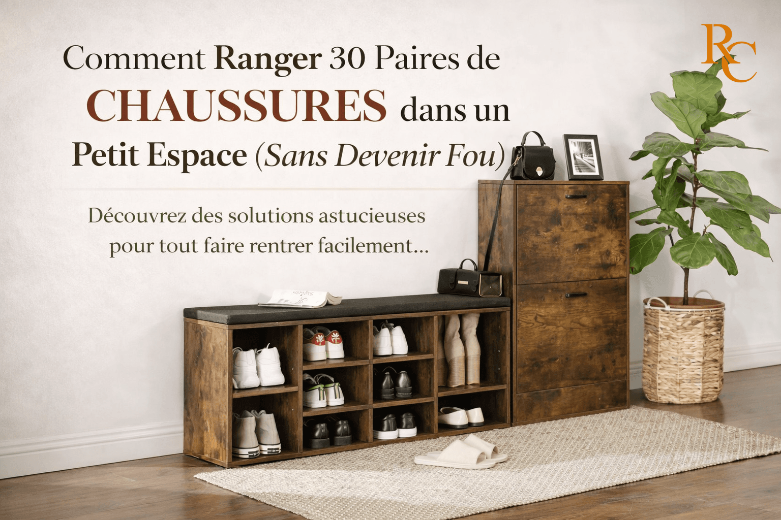 Blog Ranger 30 Paires de Chaussures dans un Petit Espace