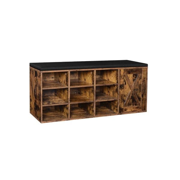 Banc à Chaussures 110 cm Rustique